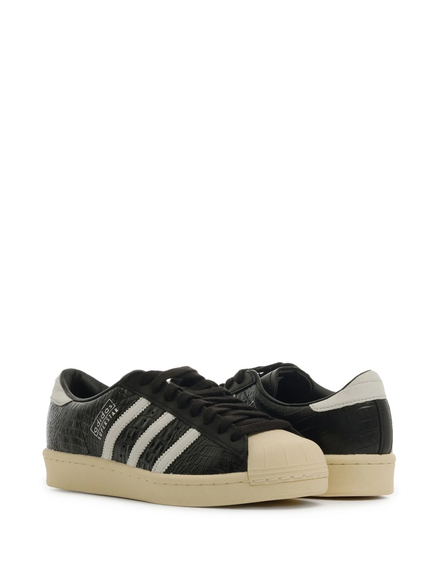 Sneakers adidas Originals superstar negri din piele - Img 2