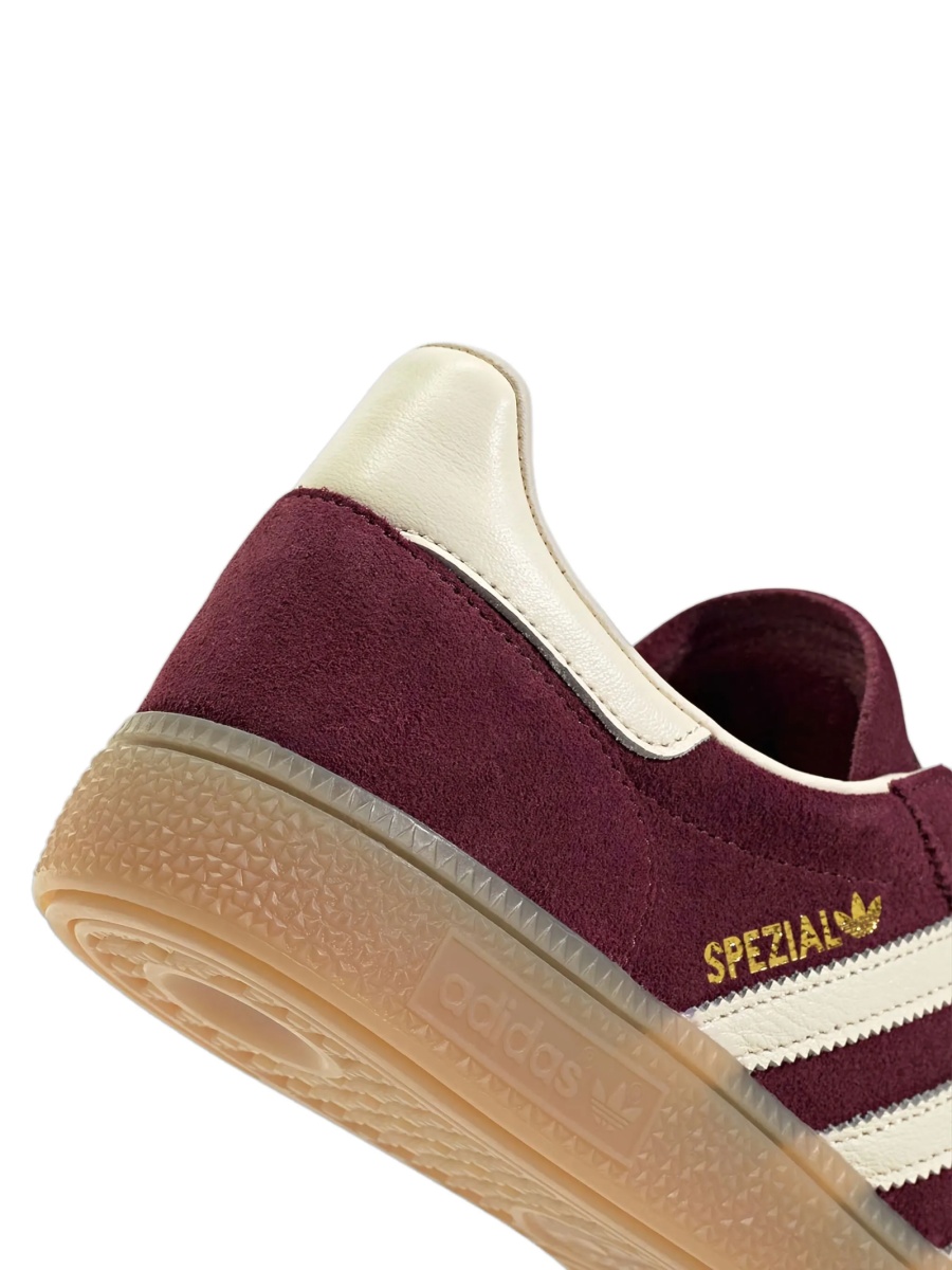 Sneakers adidas Originals violet din piele intoarsa - Img 4