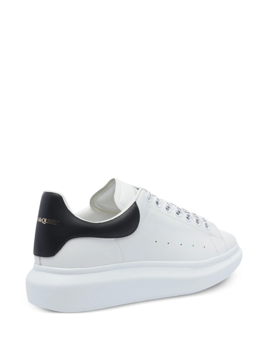 Sneakers Alexander McQueen albi din piele - Img 3