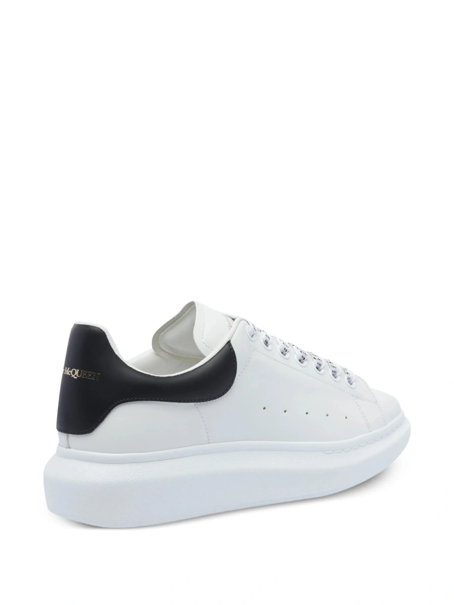 Sneakers Alexander McQueen albi din piele - Img 3