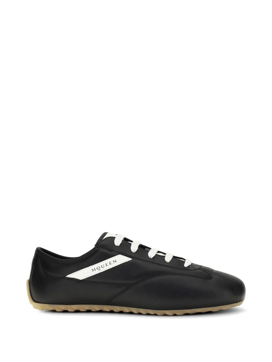 Sneakers Alexander McQueen negri din piele - Img 7