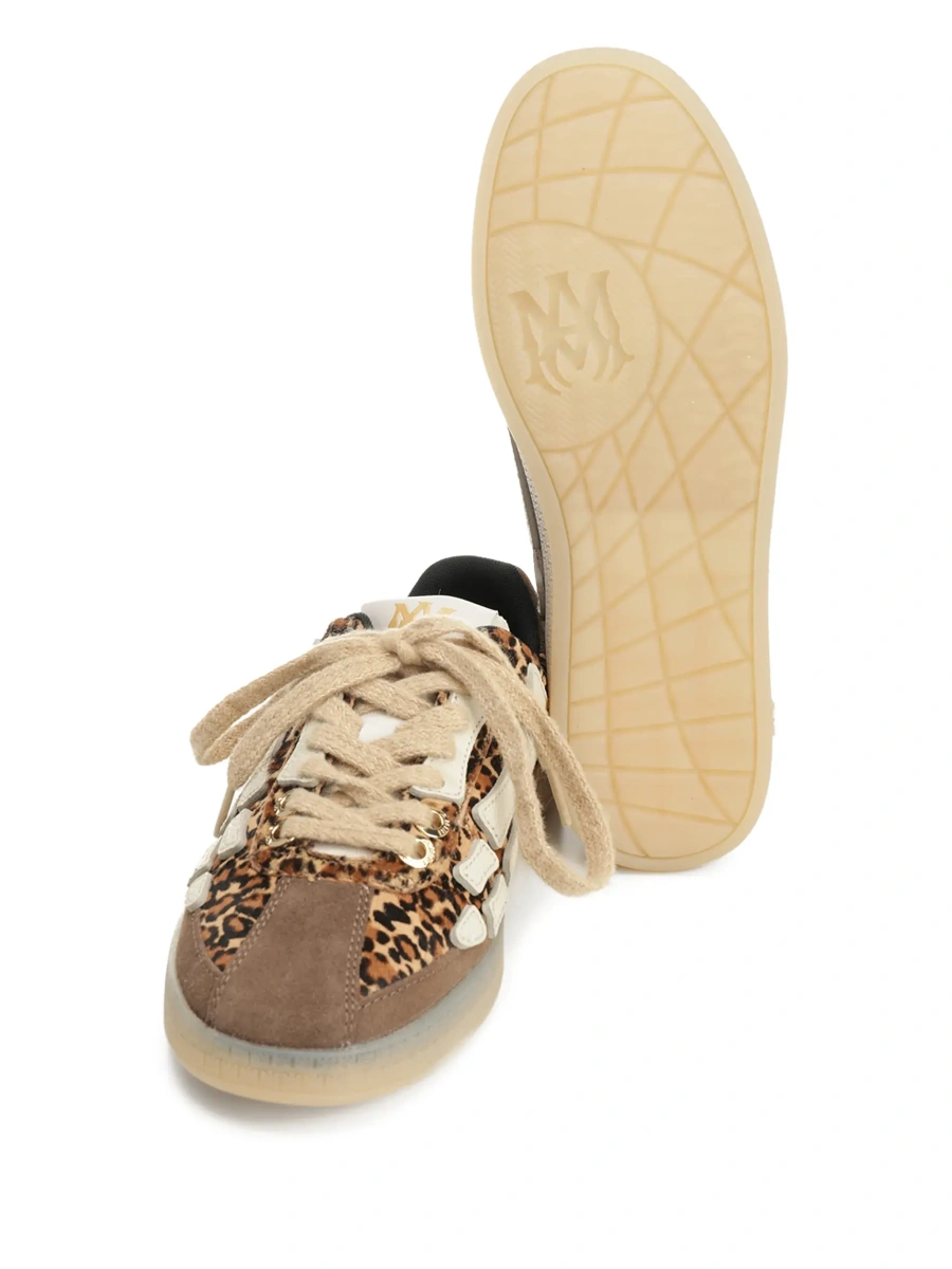 Sneakers AMIRI maro din piele intoarsa - Img 8
