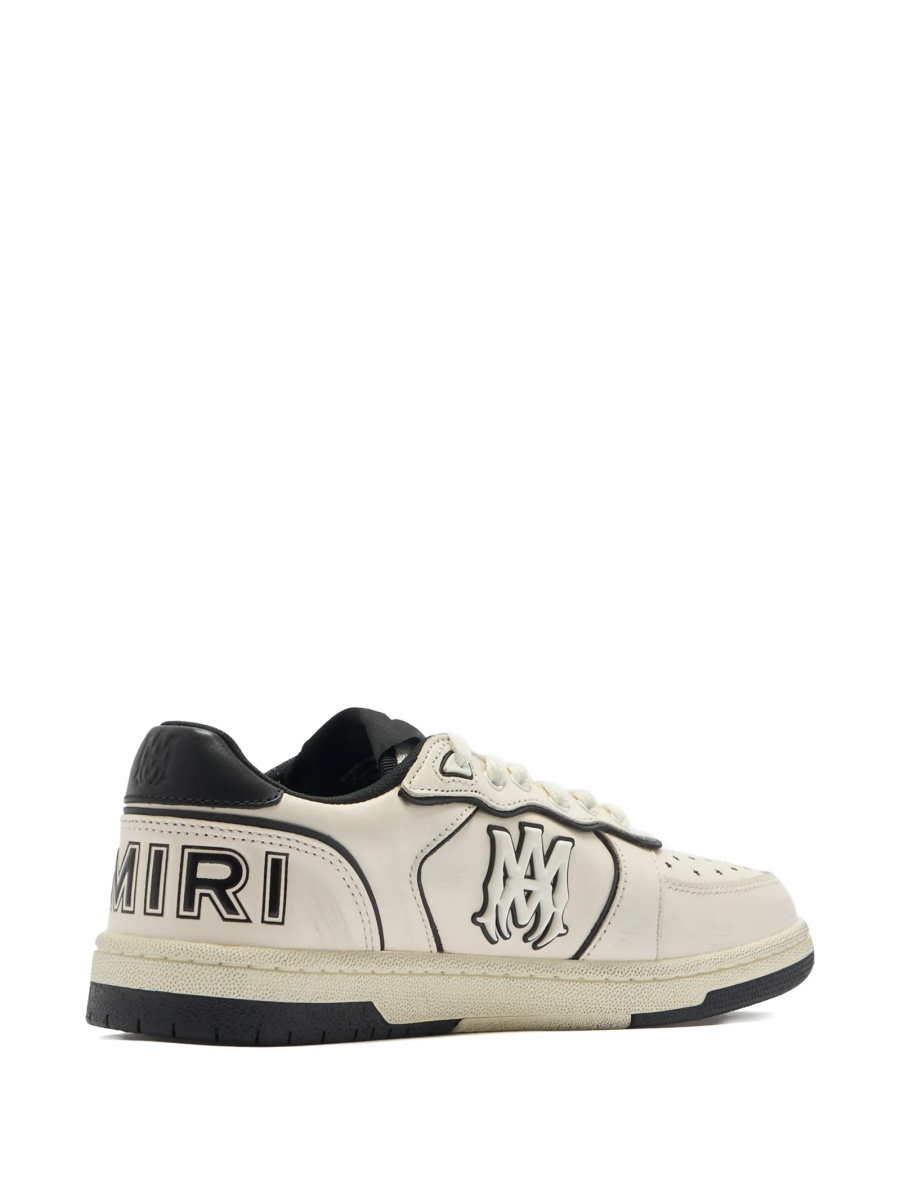 Sneakers AMIRI neutri din piele - Img 3