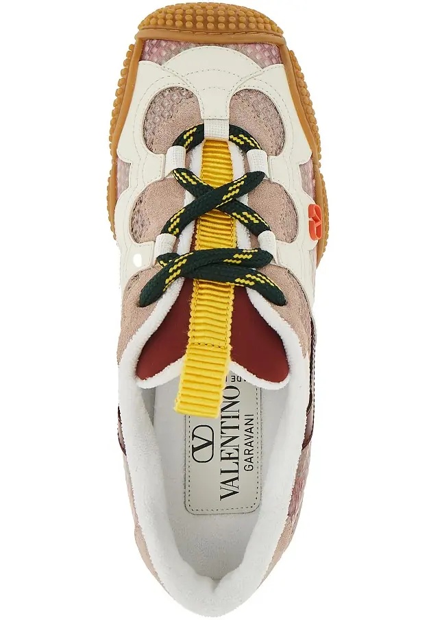 Sneakers 'Amphibia' fabric and leather sneakers - Img 4