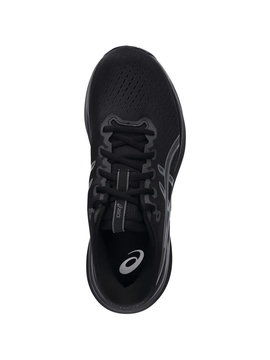 Sneakers ASICS negri din material textil - Img 3
