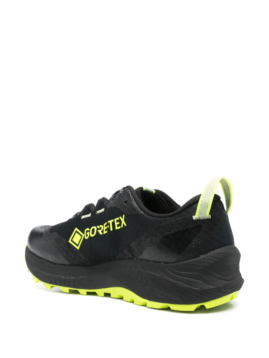 Sneakers ASICS negri din poliuretan si material textil - Img 3