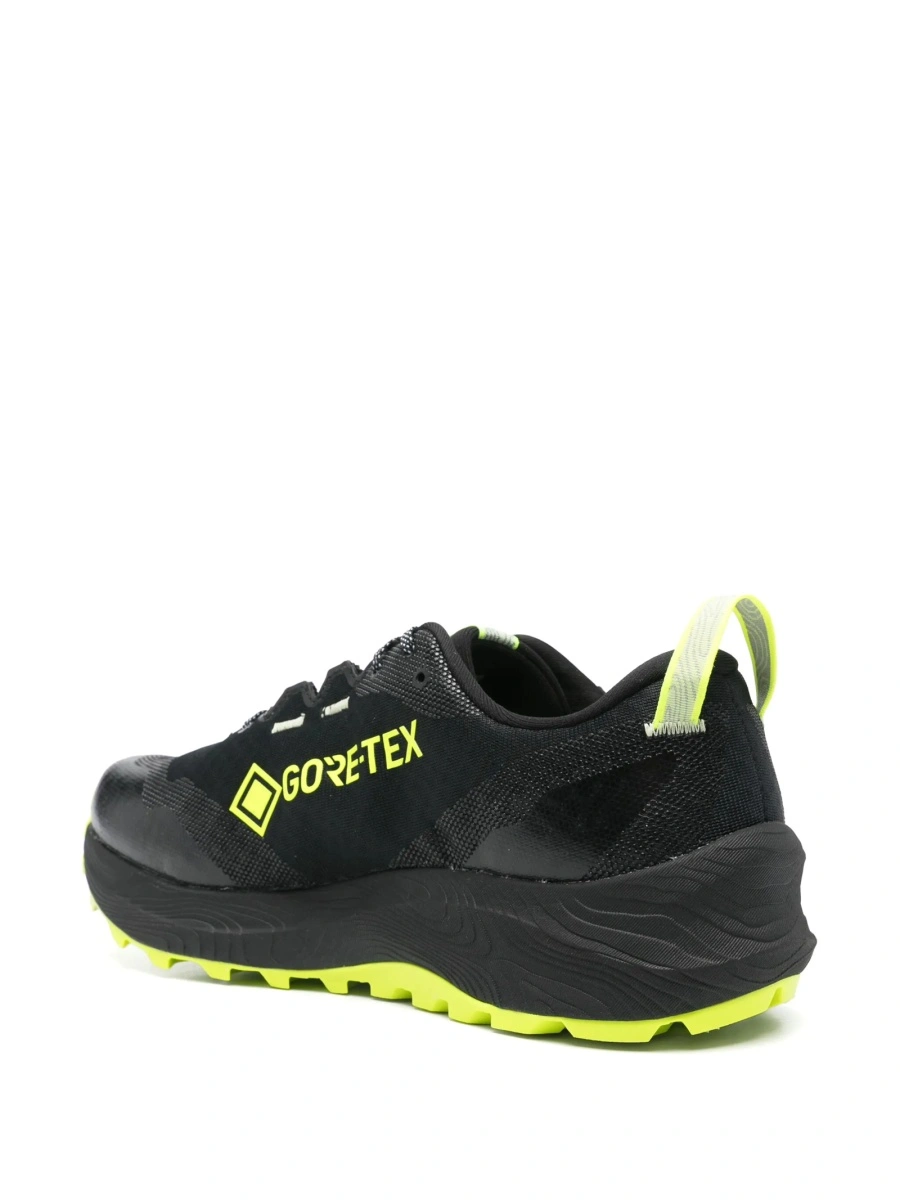 Sneakers ASICS negri din poliuretan si material textil - Img 3