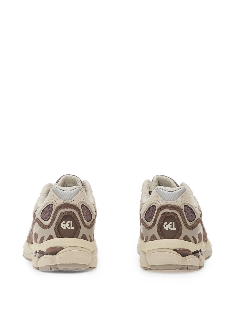 Sneakers ASICS neutri din piele intoarsa - Img 2