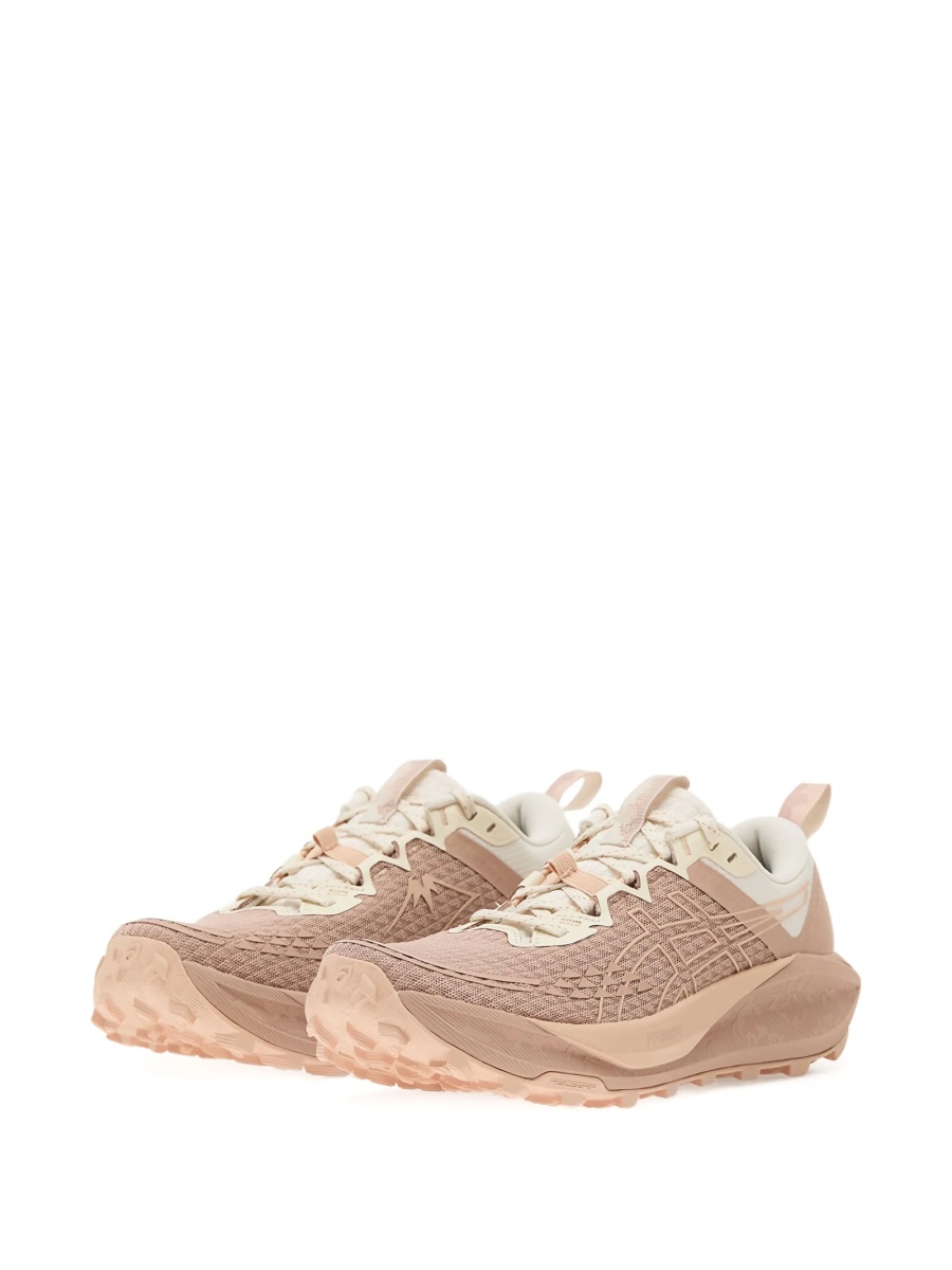 Sneakers ASICS roz din material textil - Img 2