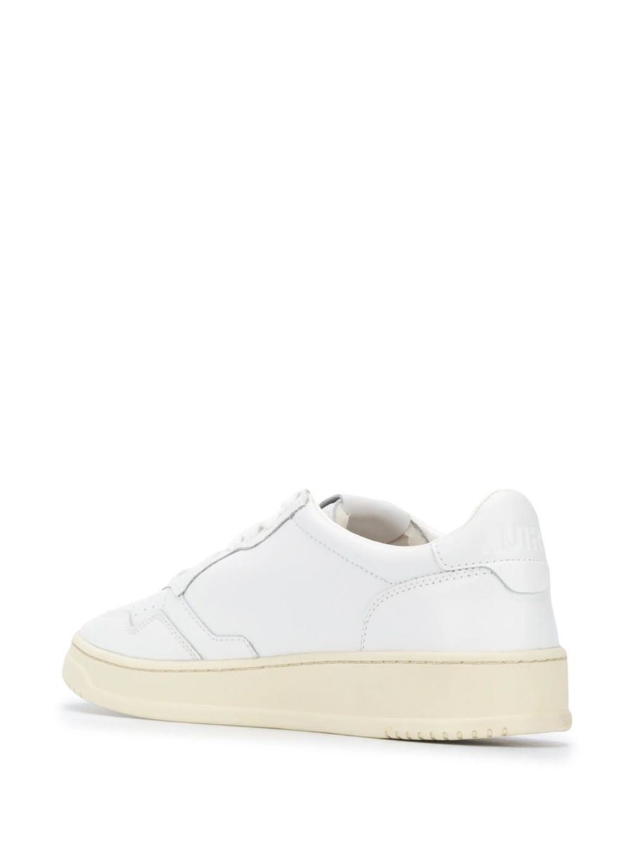 Sneakers AUTRY albi din piele - Img 3