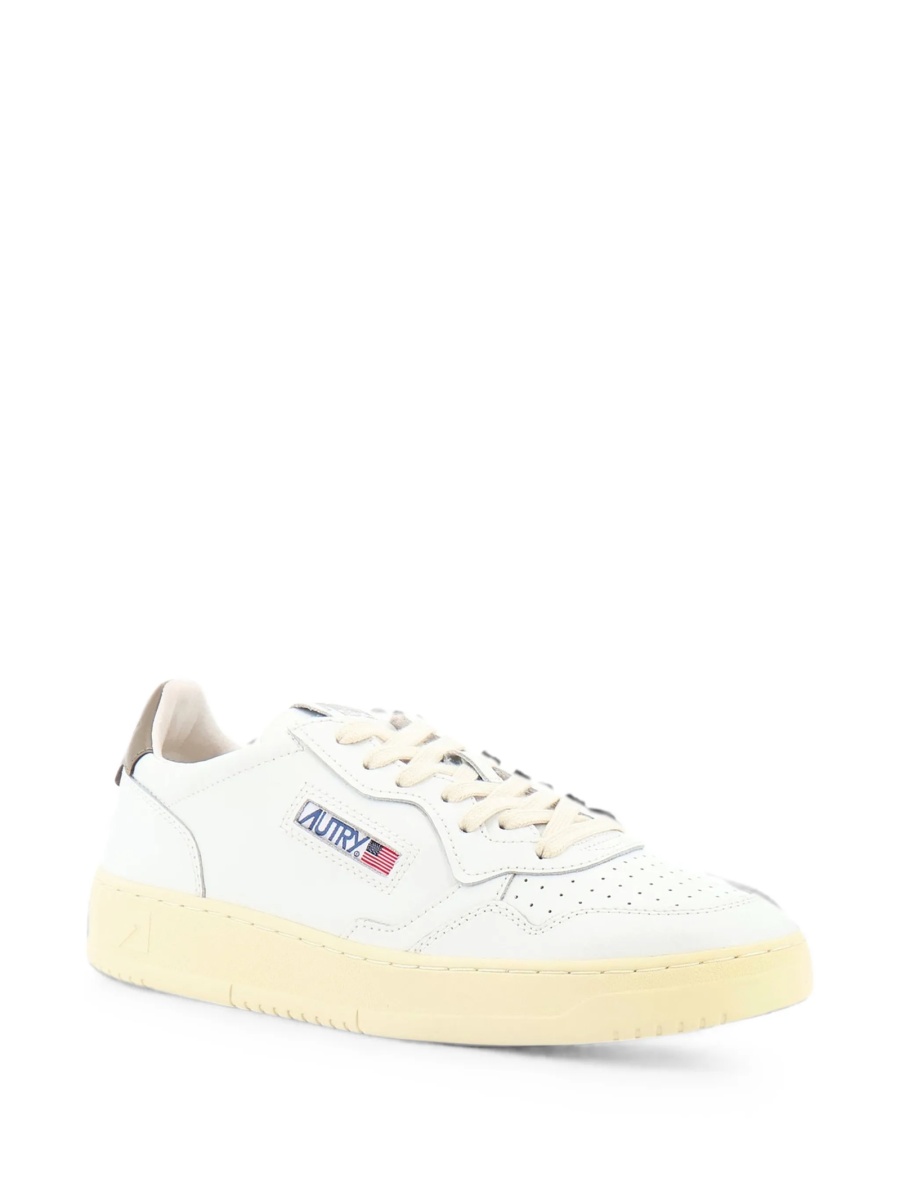 Sneakers AUTRY albi din piele - Img 2