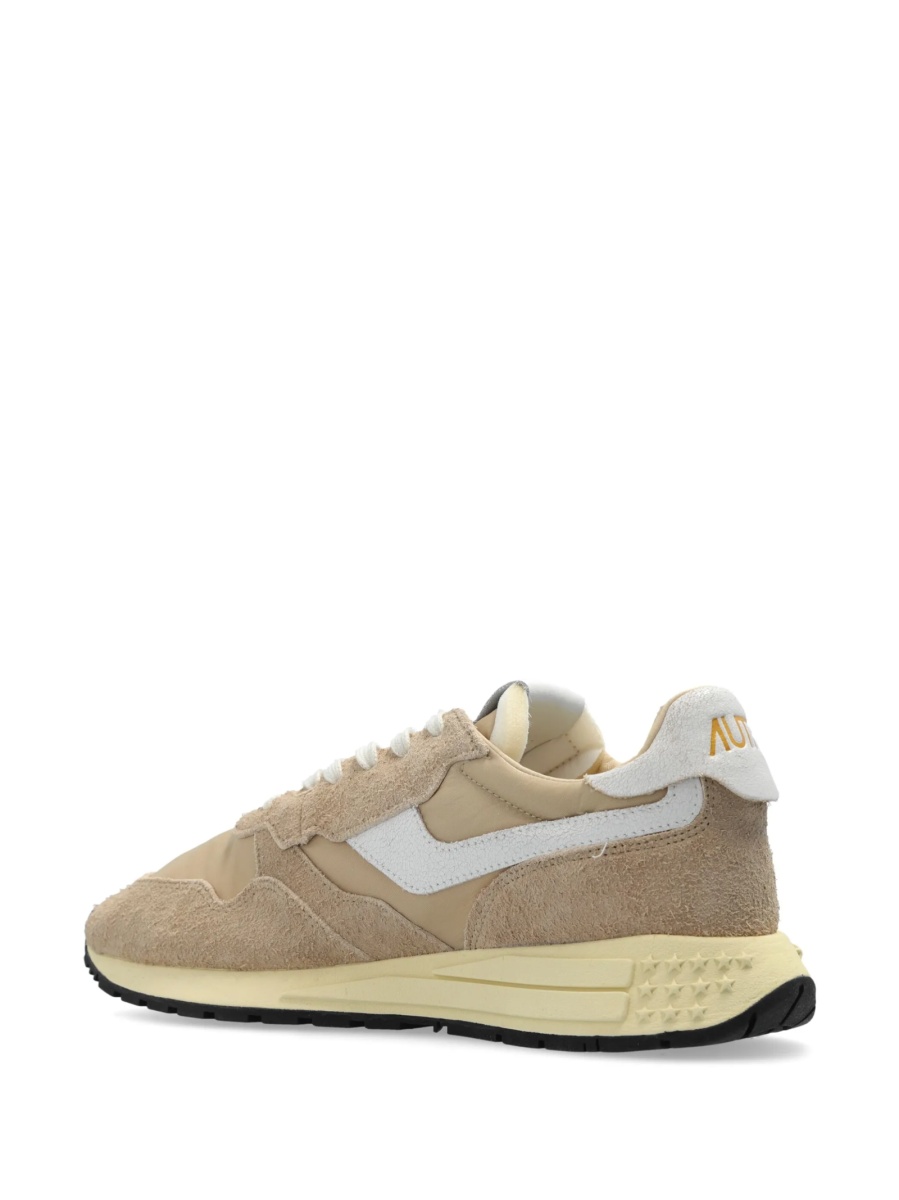Sneakers AUTRY neutri din material textil si piele intoarsa - Img 3