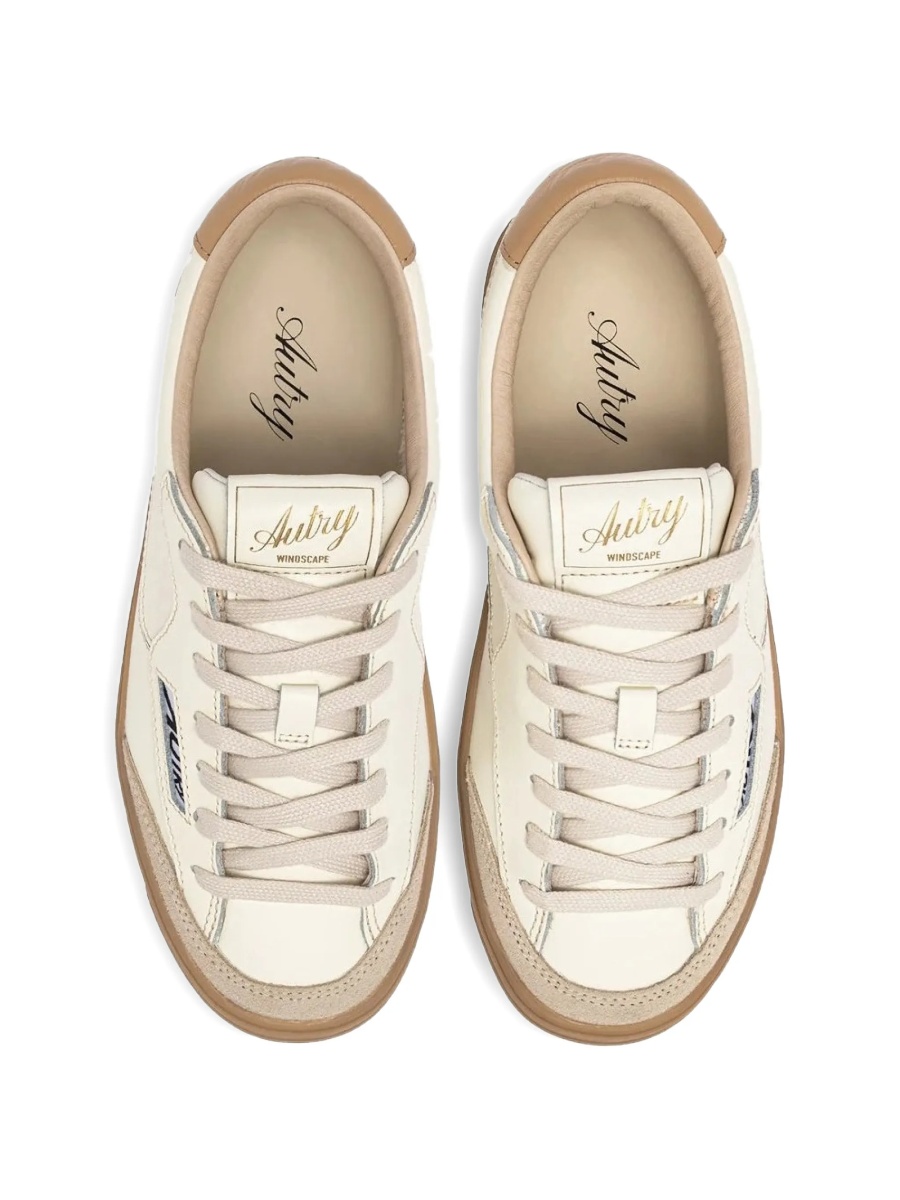 Sneakers AUTRY neutri din piele si nylon - Img 4