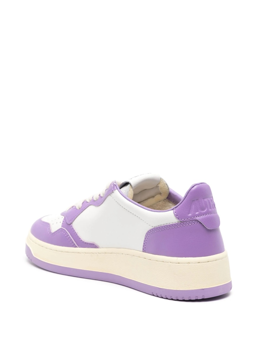 Sneakers AUTRY violet din piele - Img 3