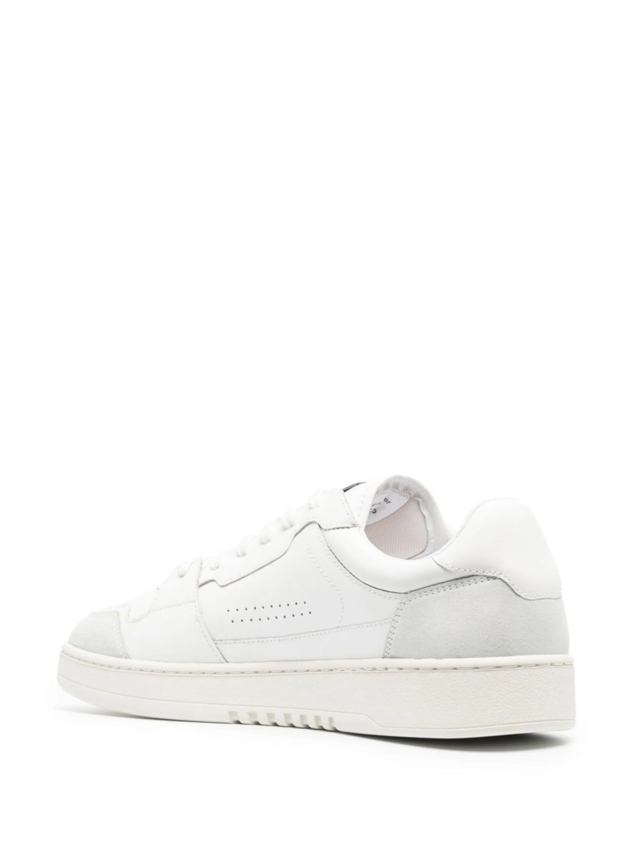 Sneakers AXEL ARIGATO albi din piele intoarsa si piele - Img 3