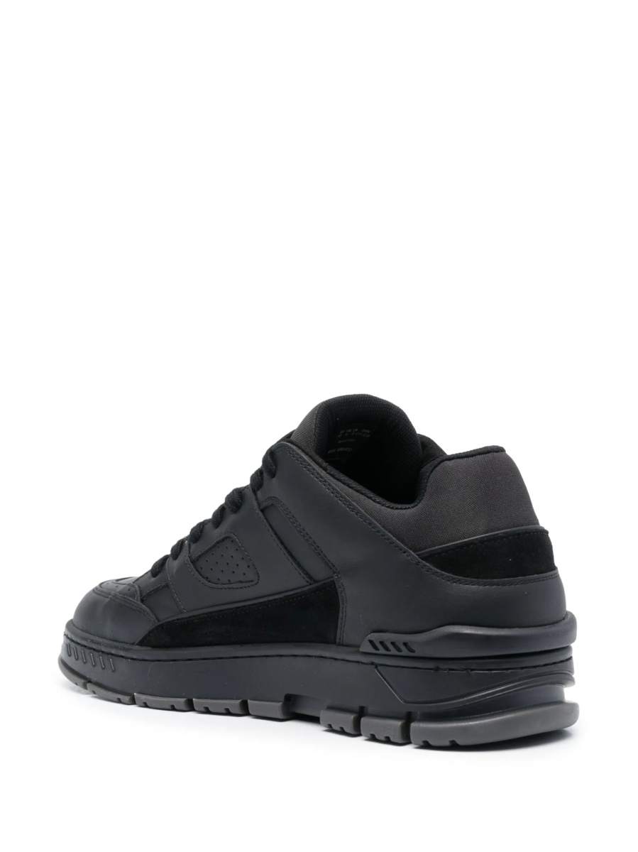 Sneakers AXEL ARIGATO negri din piele si piele intoarsa - Img 3