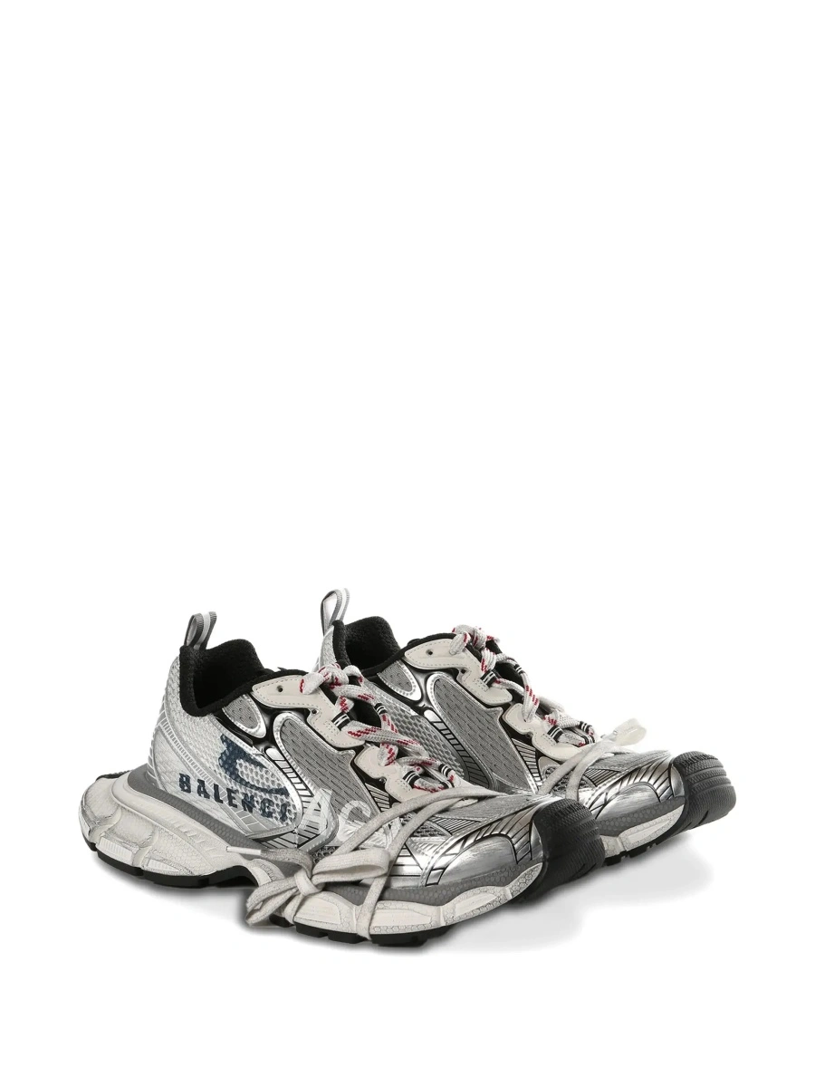 Sneakers Balenciaga multicolor din tesatura tehnica - Img 5