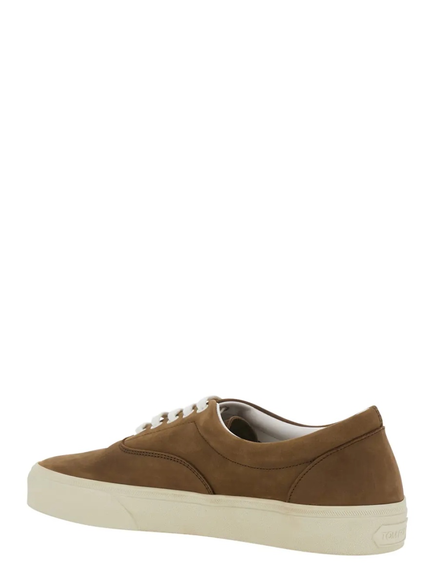 Sneakers Brown 'Jude' Sneakers with In Nubuck for Men - Img 3