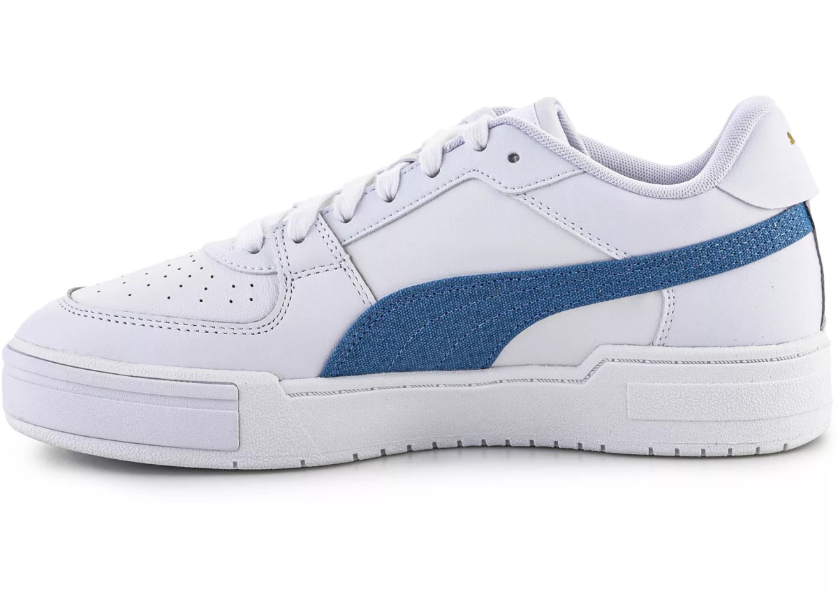 Sneakers Cali Pro Denim Casual Unisex White Blue - Img 4