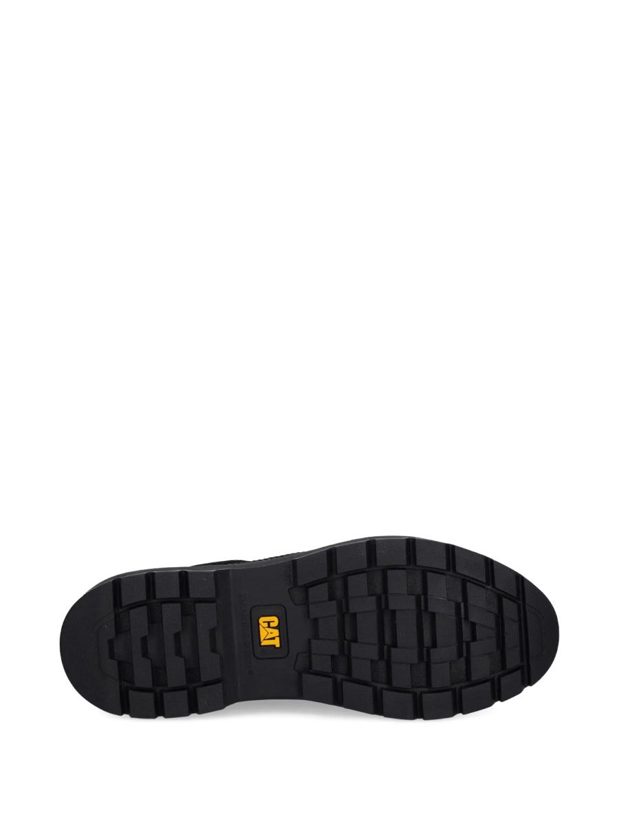 Sneakers Caterpillar negri din material textil si plasa - Img 5