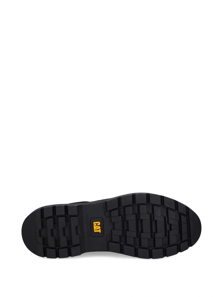 Sneakers Caterpillar negri din material textil si plasa - Img 5