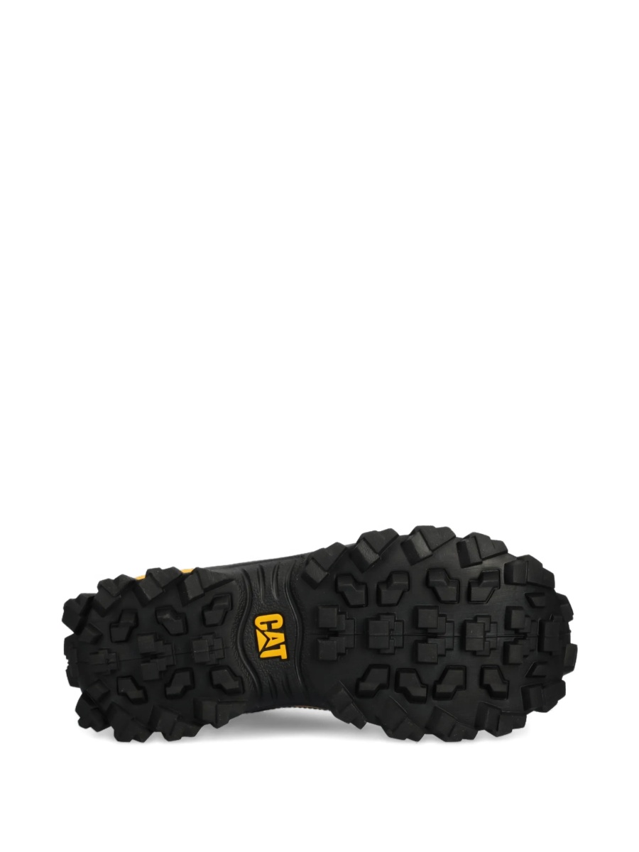 Sneakers Caterpillar negri din piele intoarsa si material textil - Img 5