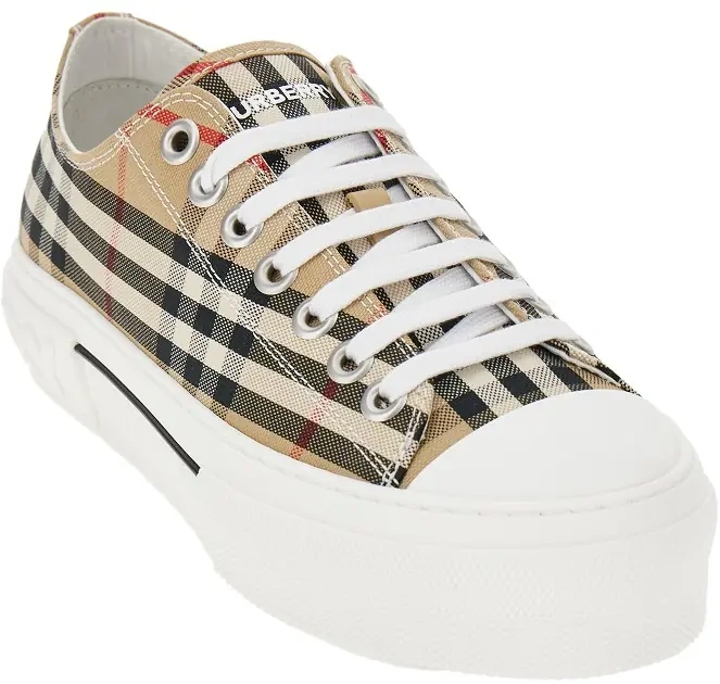 Sneakers Check cotton sneakers - Img 2