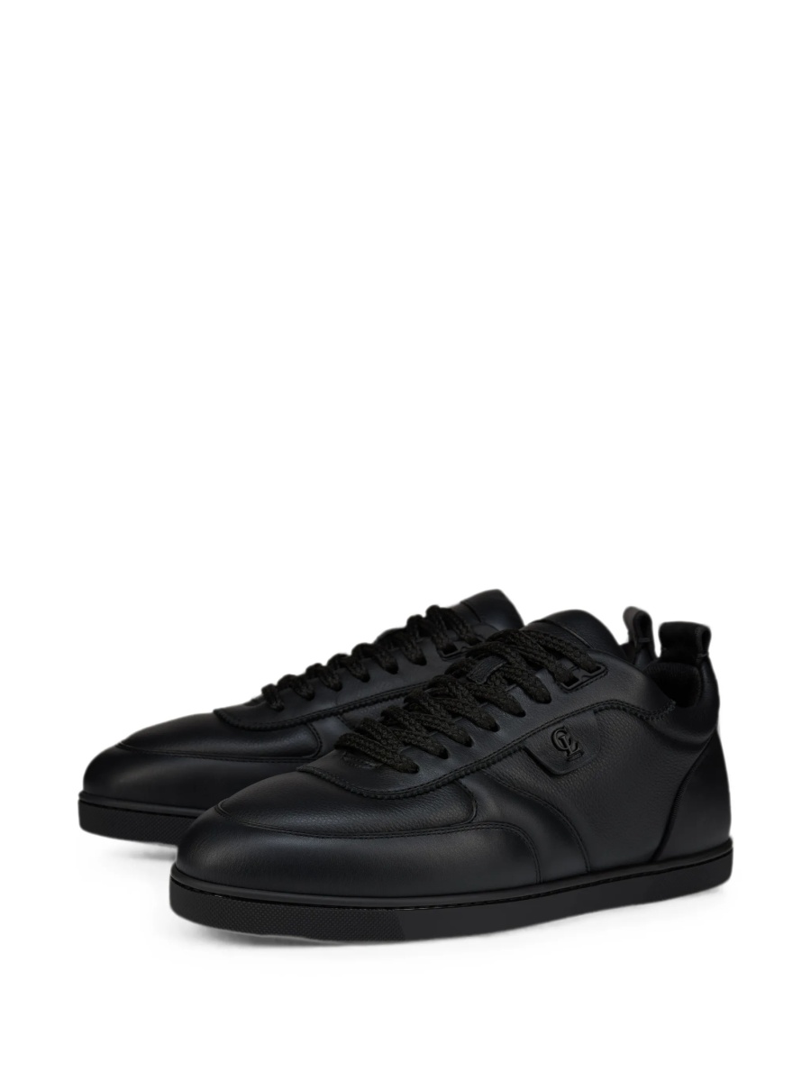 Sneakers Christian Louboutin negri din piele - Img 2