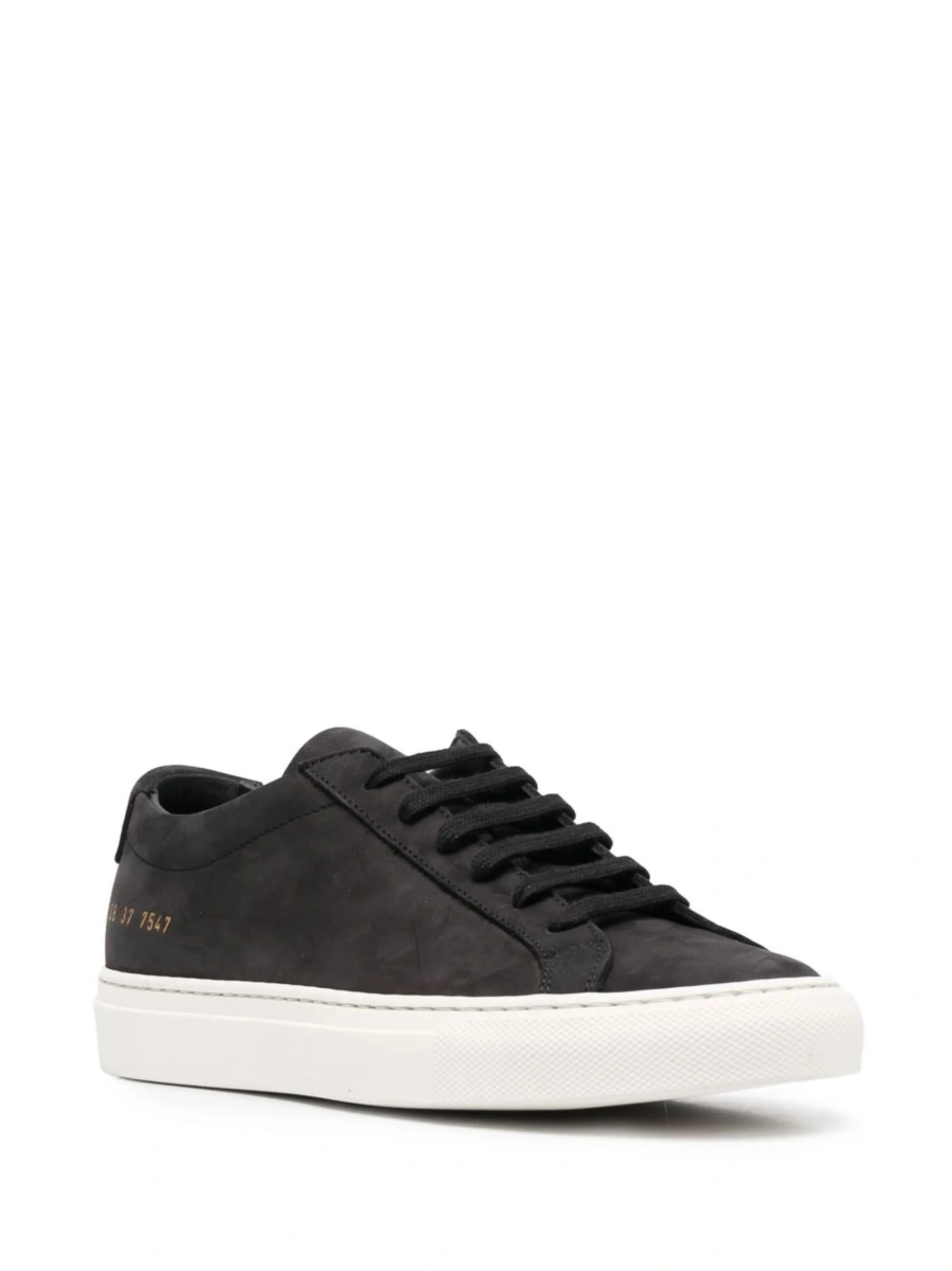 Sneakers Common Projects achilles negri din piele - Img 2