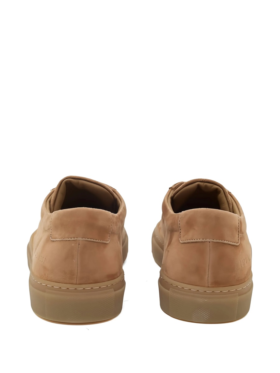 Sneakers Common Projects maro din piele - Img 3