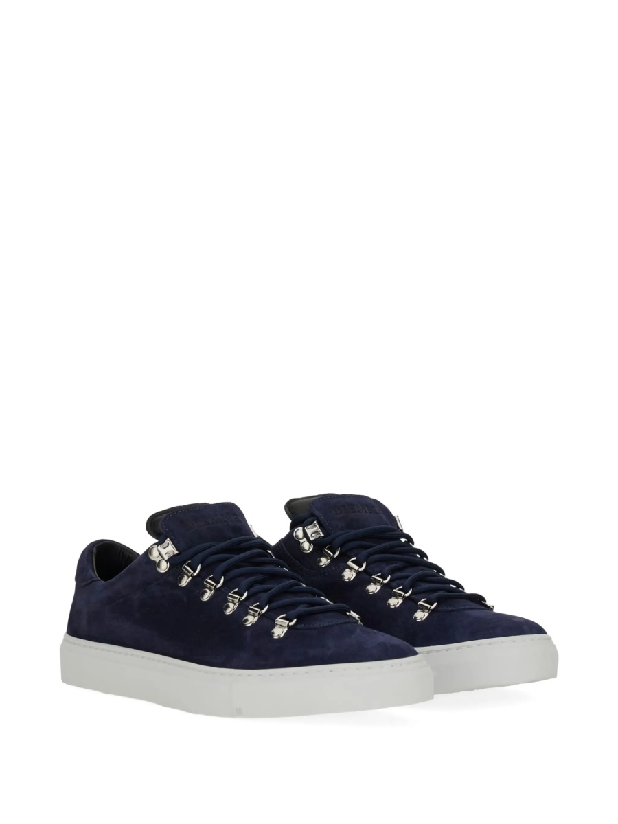 Sneakers Diemme albastri din piele intoarsa - Img 2