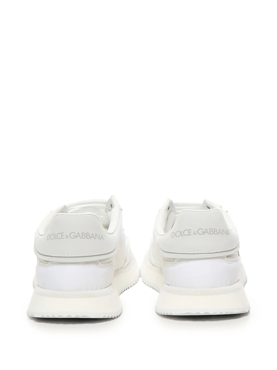 Sneakers Dolce &amp; Gabbana DG Logo neutri din polyester si poliuretan - Img 4
