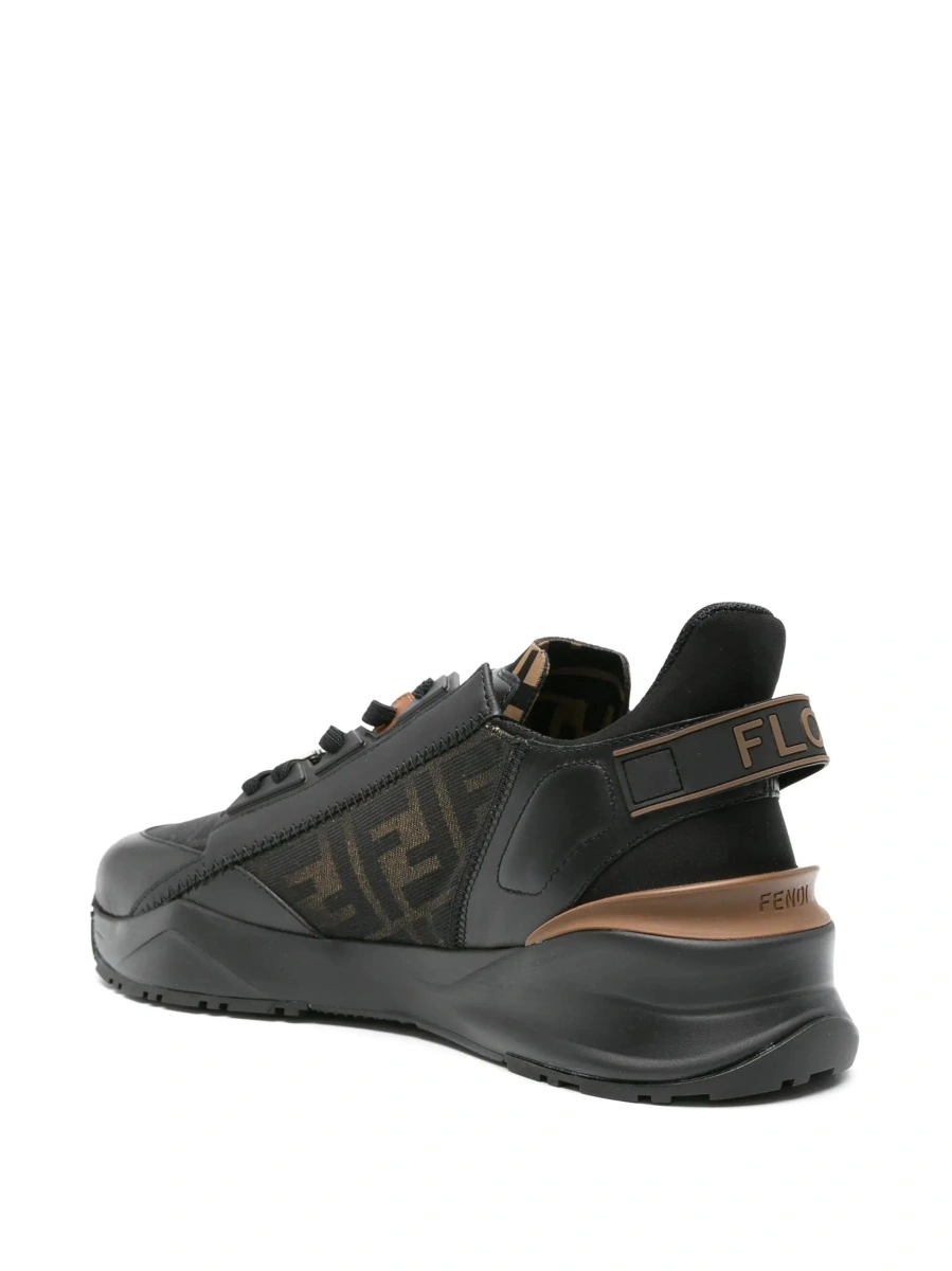 Sneakers Fendi 'Flow' negri din textil - Img 7