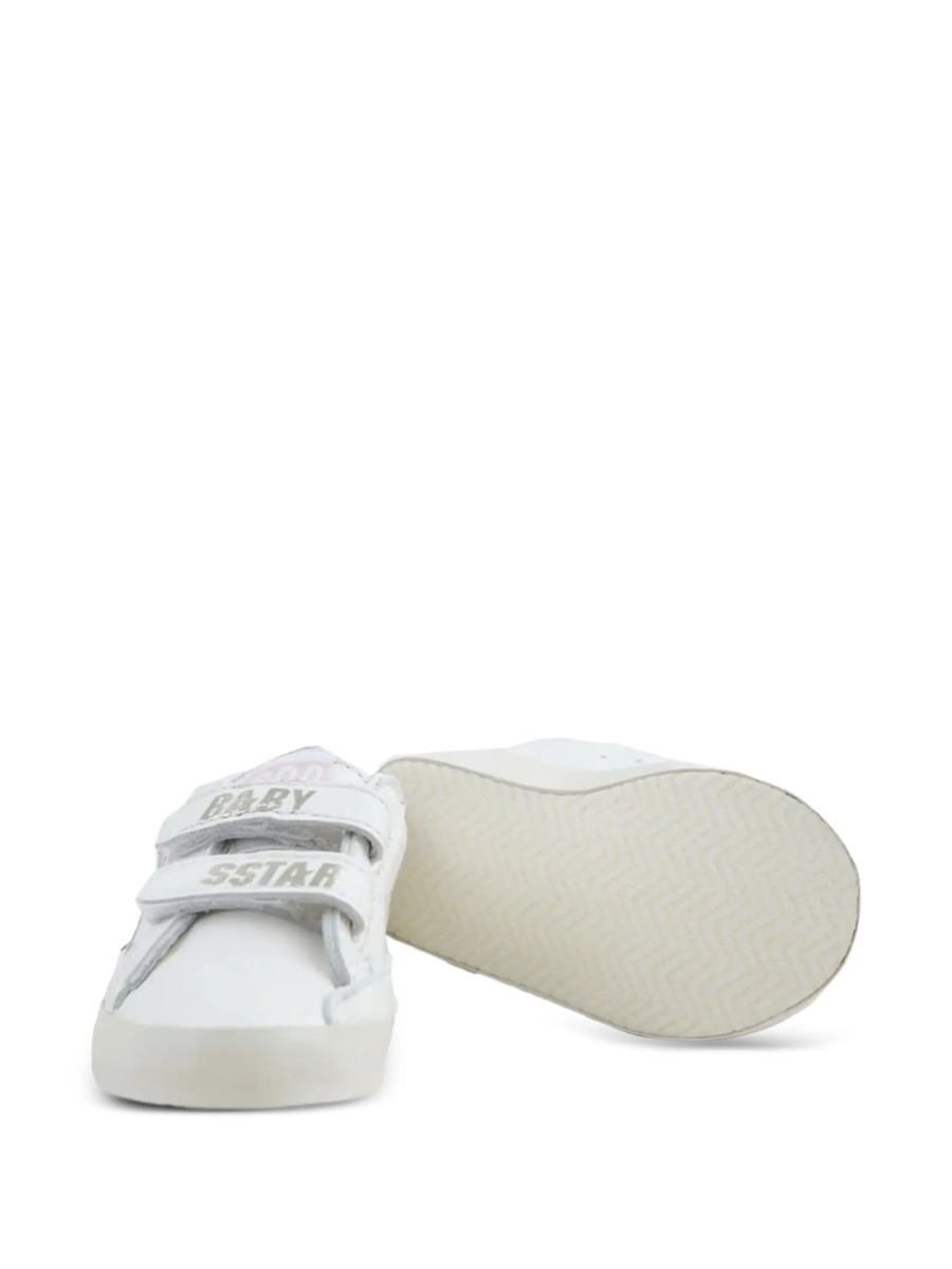 Sneakers Golden Goose albi din poliuretan si poliamida - Img 2