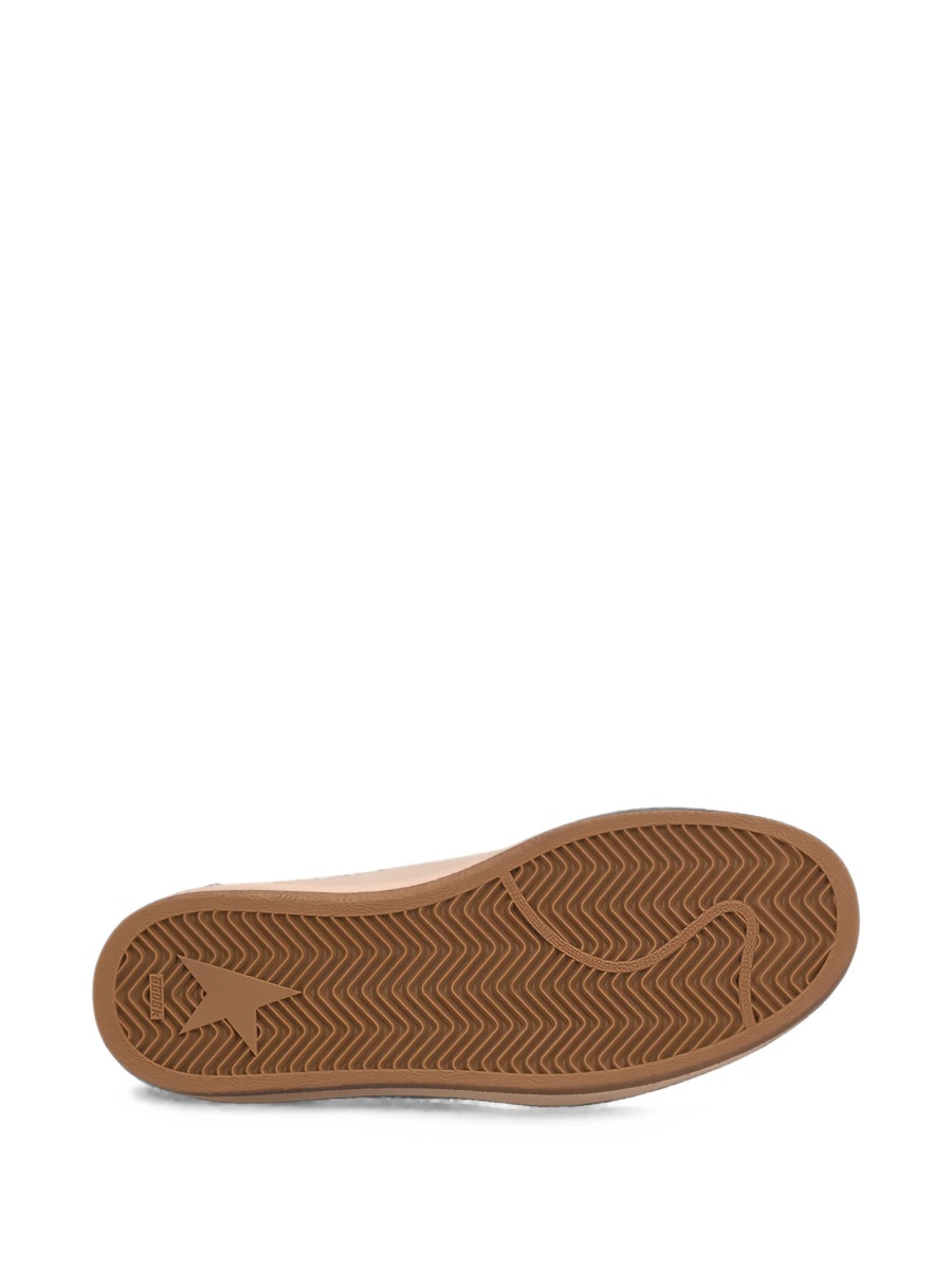 Sneakers Golden Goose ball star neutri din piele - Img 5