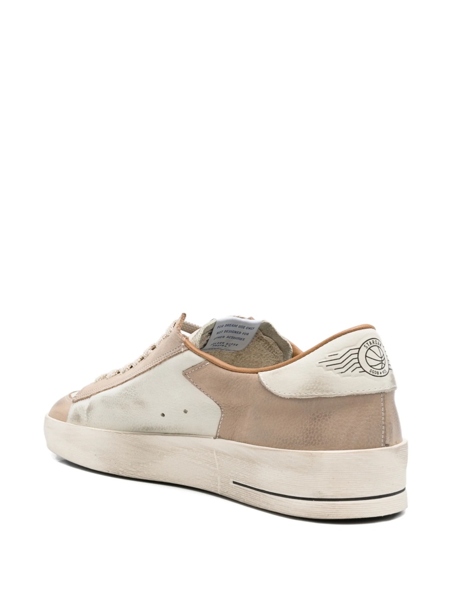 Sneakers Golden Goose stardan neutri din piele - Img 3