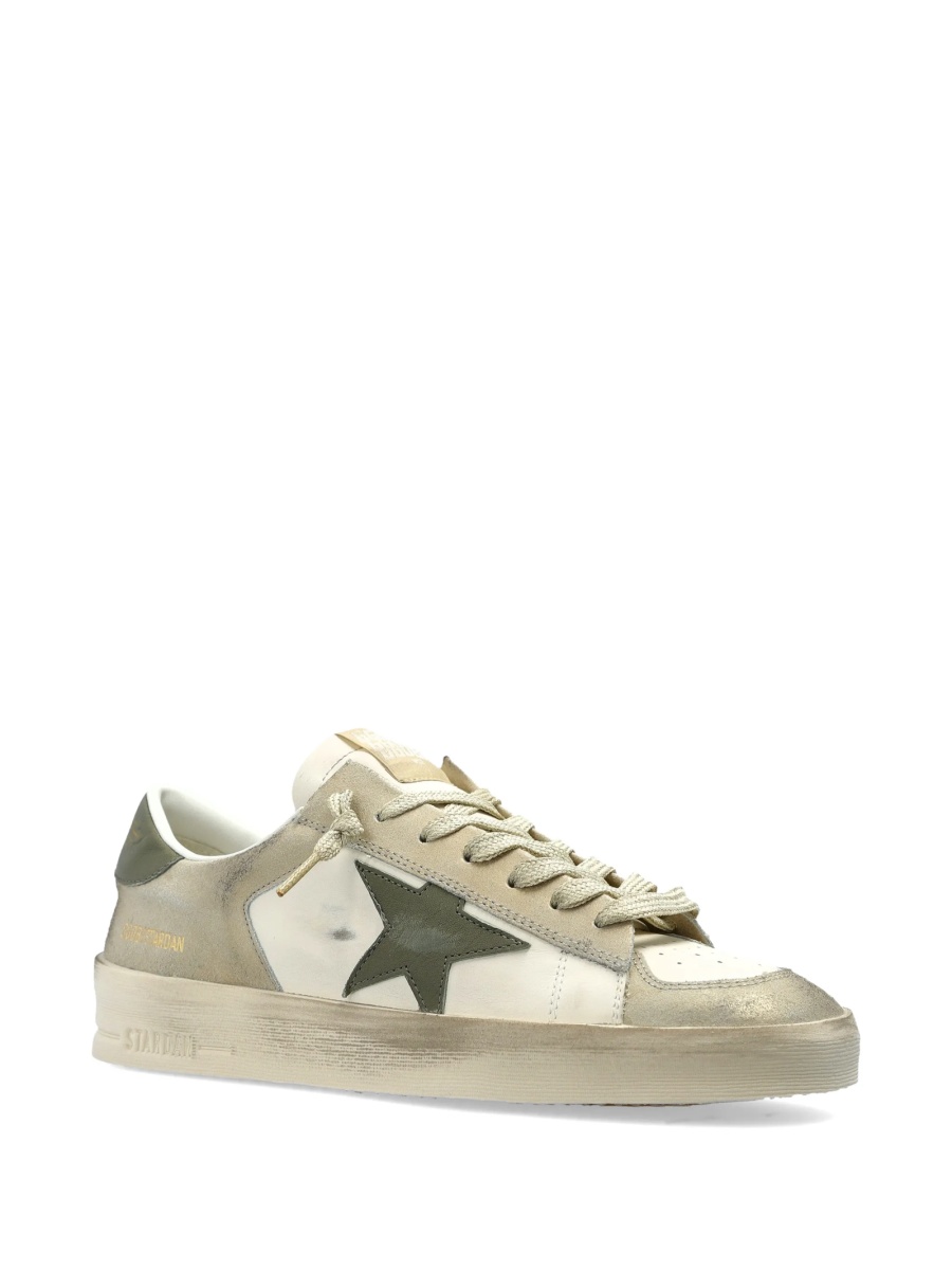 Sneakers Golden Goose stardan neutri din piele - Img 2