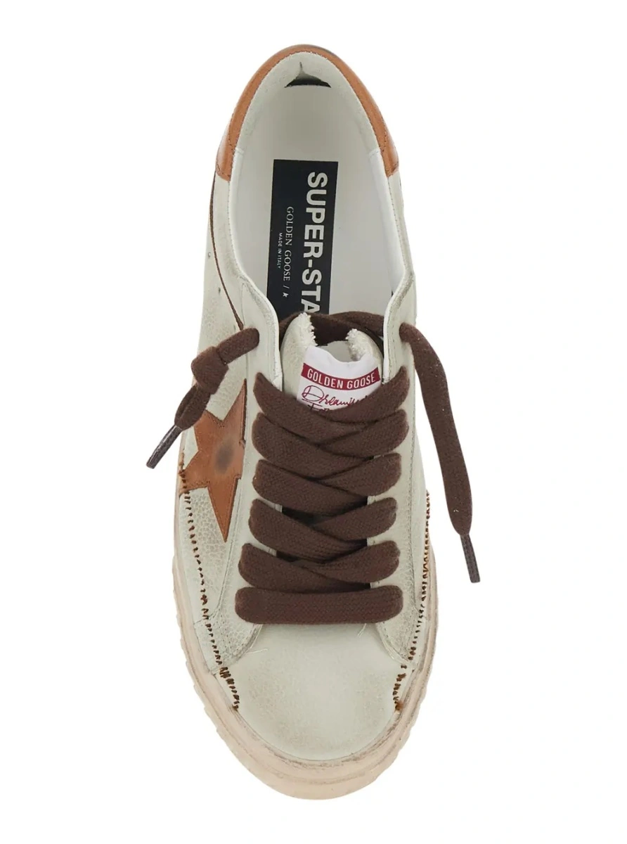 Sneakers Golden Goose 'Superstar' albi 'SUPER STAR NABUK' - Img 4