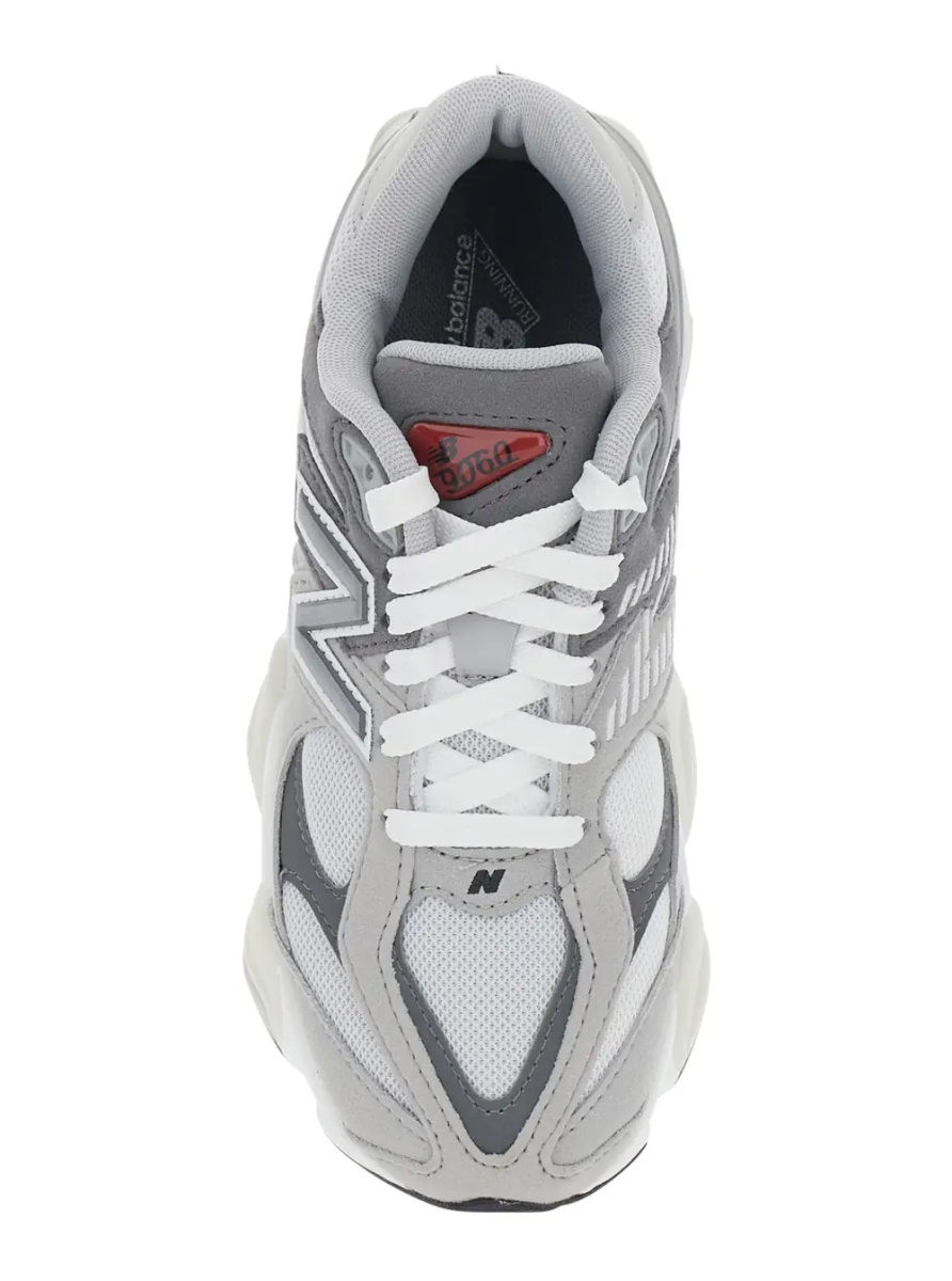 Sneakers Gray '9060' Sneakers with Contrast Details in Synthetic for Men - Img 4
