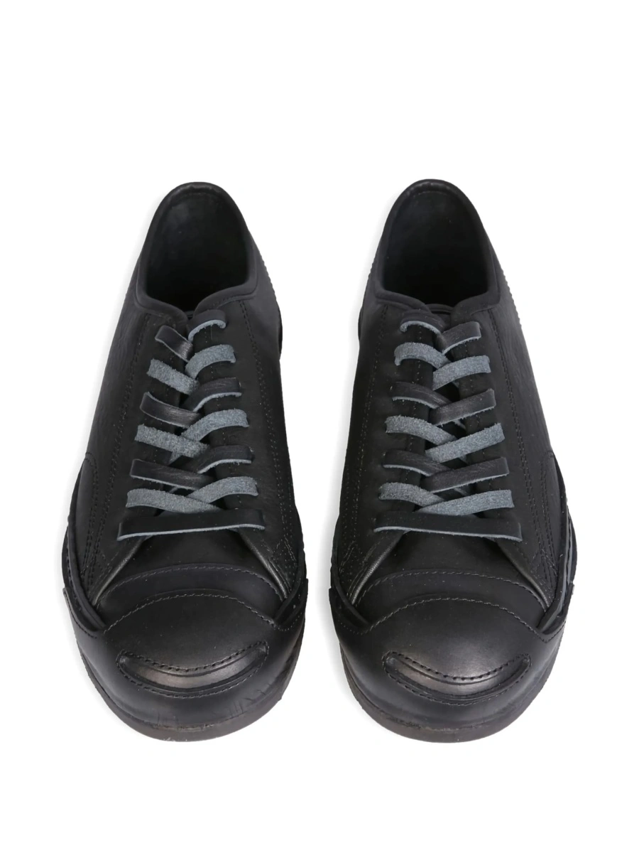 Sneakers HENDER SCHEME negri din piele - Img 3