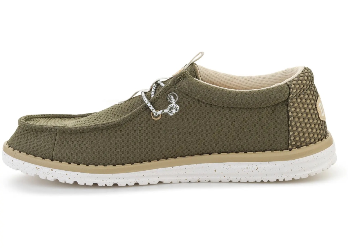 Sneakers HEYDUDE WALLY MESH NEUTRALS WINTER GREEN/MULTI - Img 4