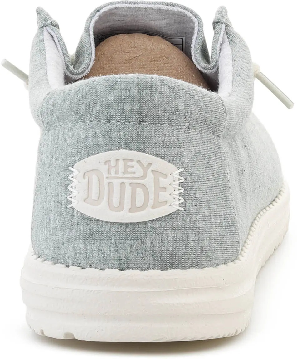 Sneakers HEYDUDE WALLY STRETCH JERSEY SEAFOAM - Img 5