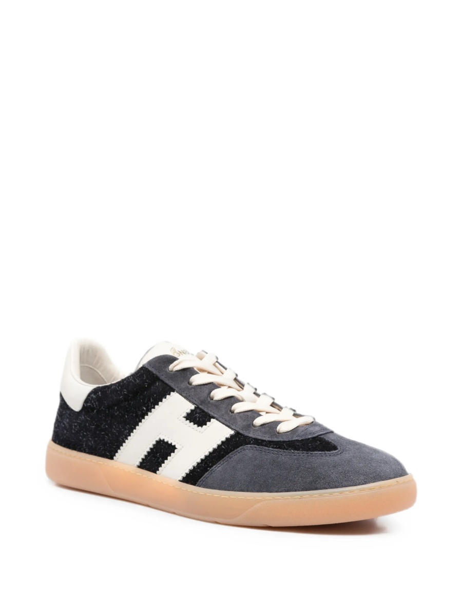 Sneakers Hogan albastri din piele intoarsa - Img 2