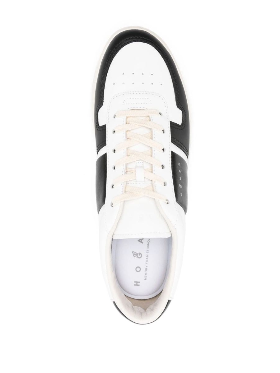 Sneakers Hogan negri din piele - Img 4