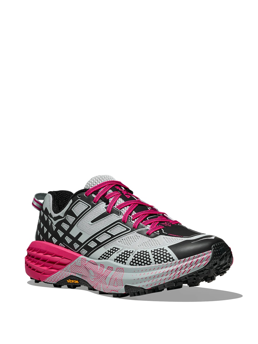 Sneakers Hoka One One gri din plasa - Img 2