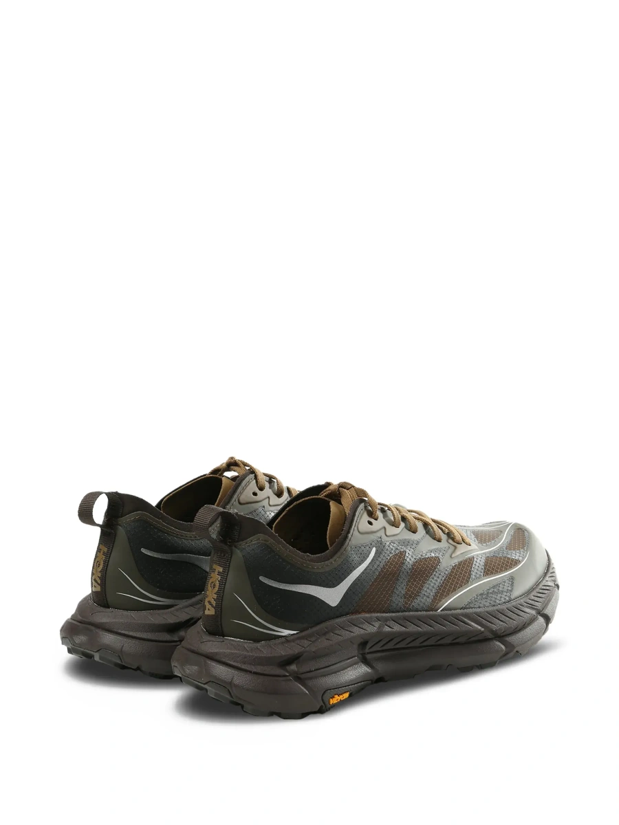 Sneakers Hoka One One maro din material textil - Img 6
