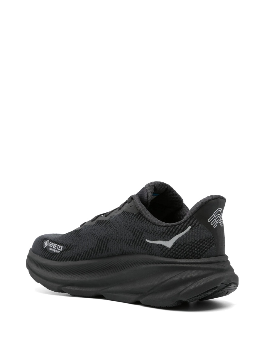 Sneakers Hoka One One negri din material textil si poliuretan - Img 3