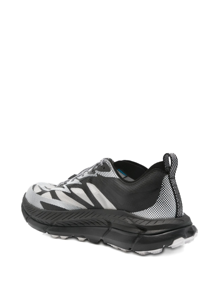 Sneakers Hoka One One negri din material textil - Img 3
