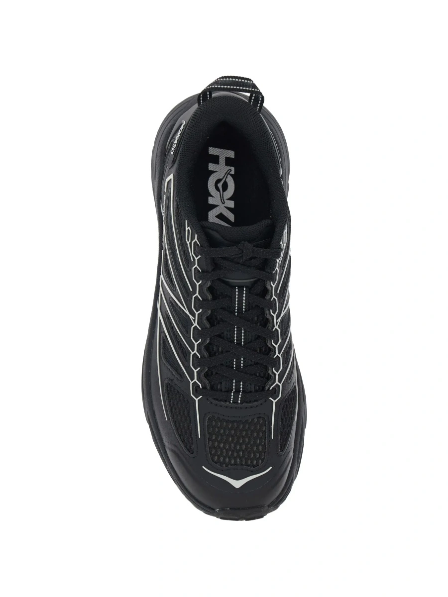 Sneakers Hoka One One negri din textil - Img 6