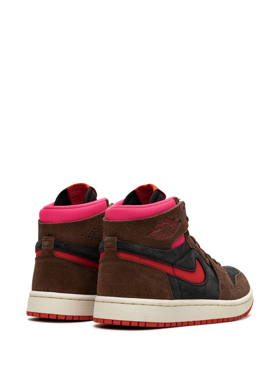Sneakers Jordan air jordan 1 maro din material textil si piele intoarsa - Img 3